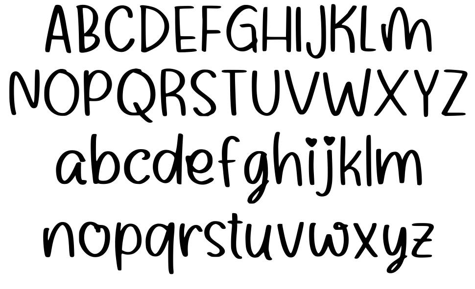 Marlwich font Örnekler