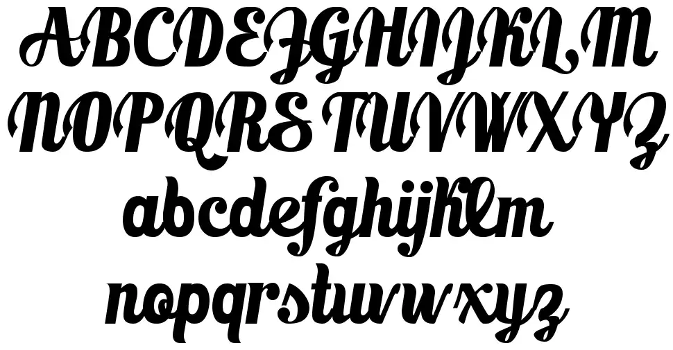 Marmellata Jam font by FontRiver