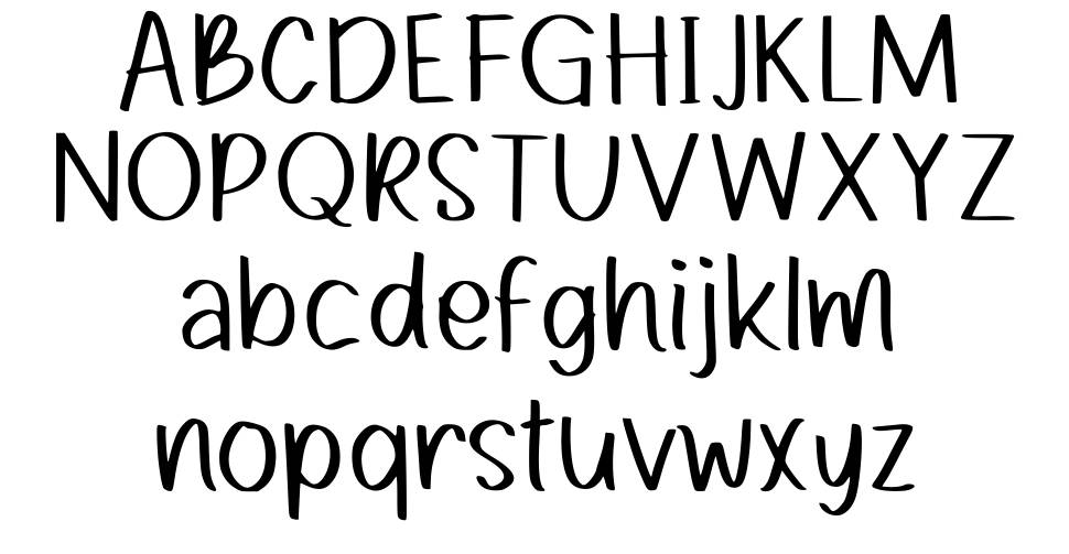 Marmots font Örnekler