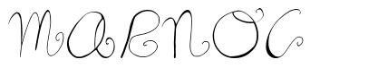 Marnoc 字形