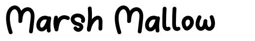 Marsh Mallow písmo