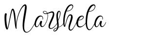 Marshela шрифт