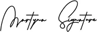 Martyna Signature font