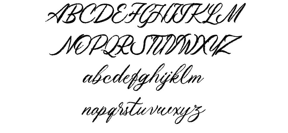 Maryatha font specimens