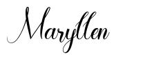 Maryllen шрифт