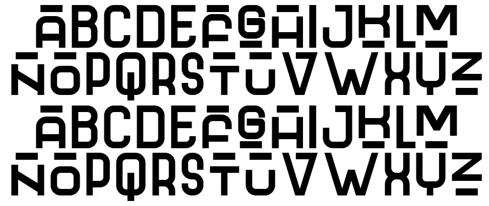 Maskesa font specimens