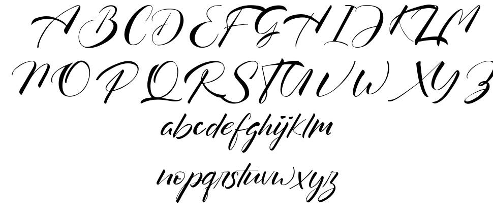 Maskulin font specimens