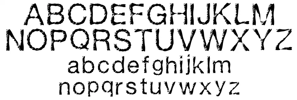 Mason font specimens