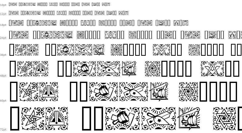 Masonic font Şelale