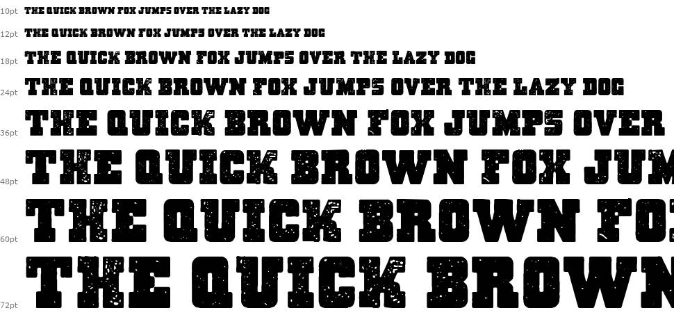 Massive Dynamite font Waterfall