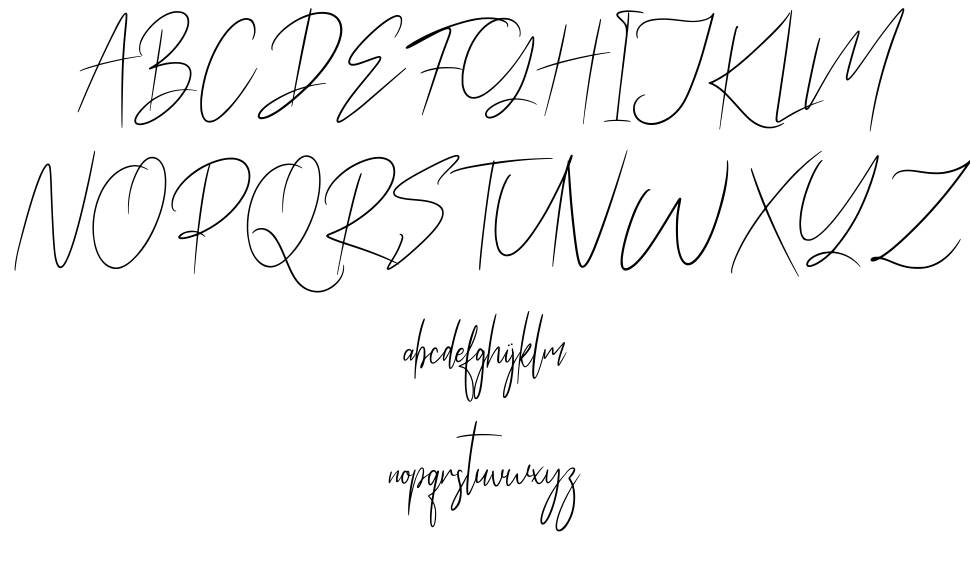 Mastherikur font specimens