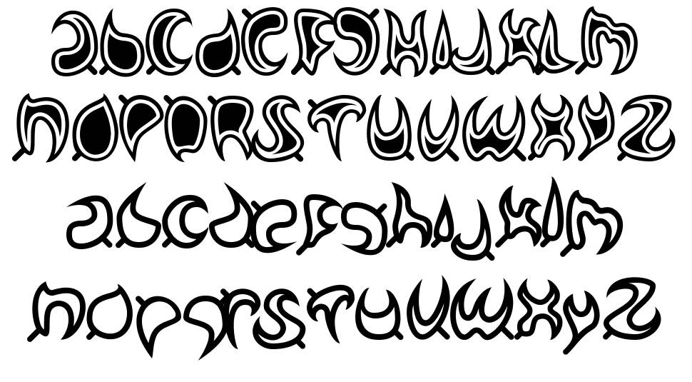 Matcha font specimens