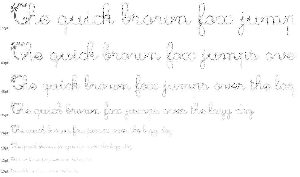 Maternellecolor trace cursive font by maternellecolor fontriver