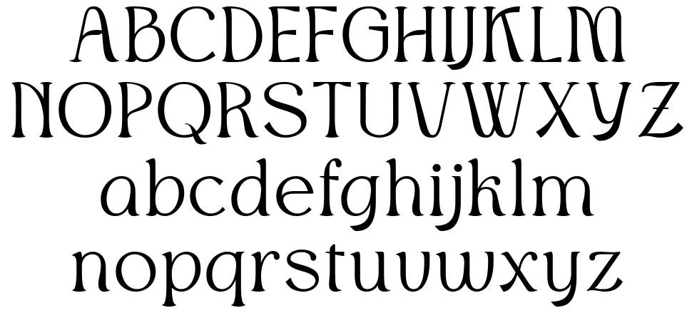 Mathery font specimens