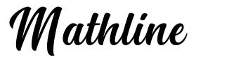 Mathline шрифт