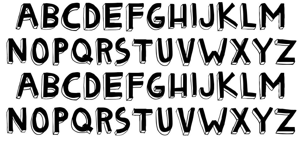Matryoshka font Örnekler