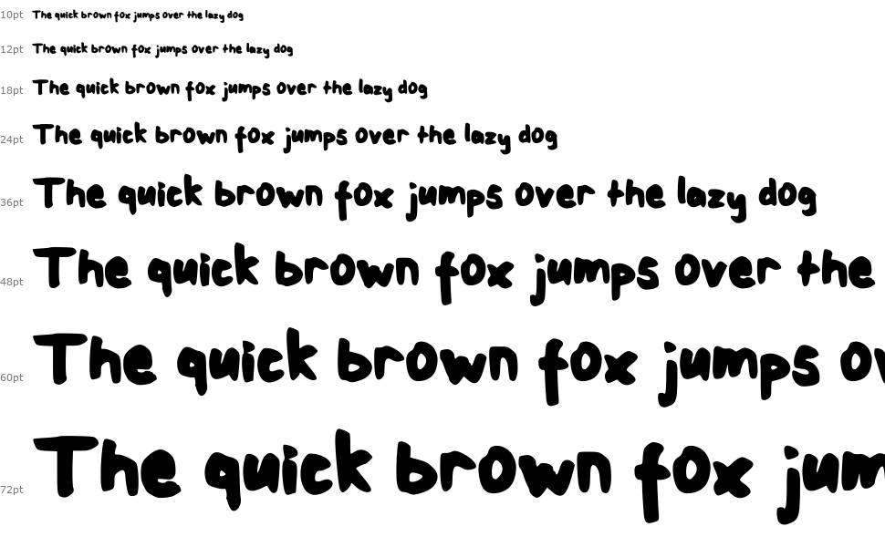 Mat's Fat Handwriting шрифт Водопад