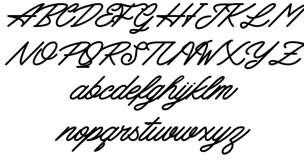 Mattcool font Örnekler