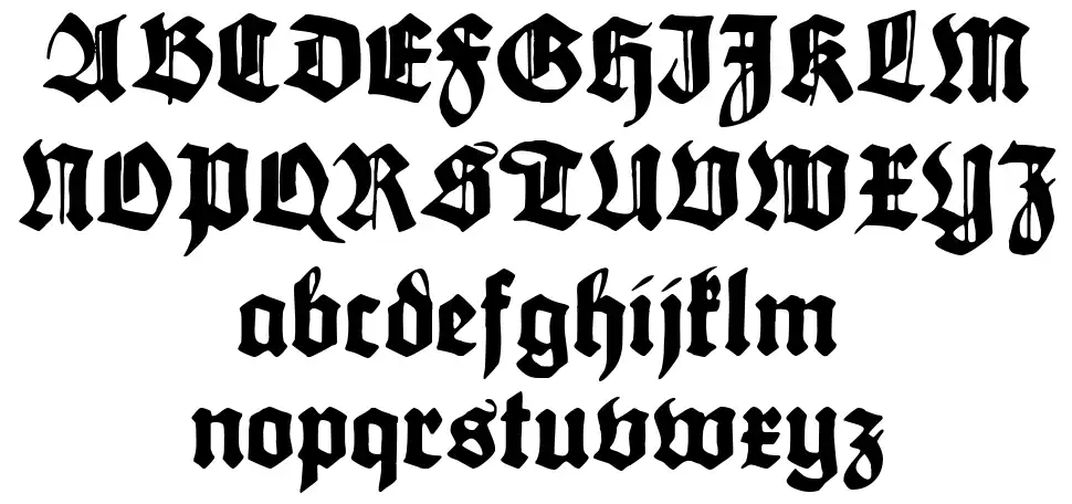 Maximilianfont specimens