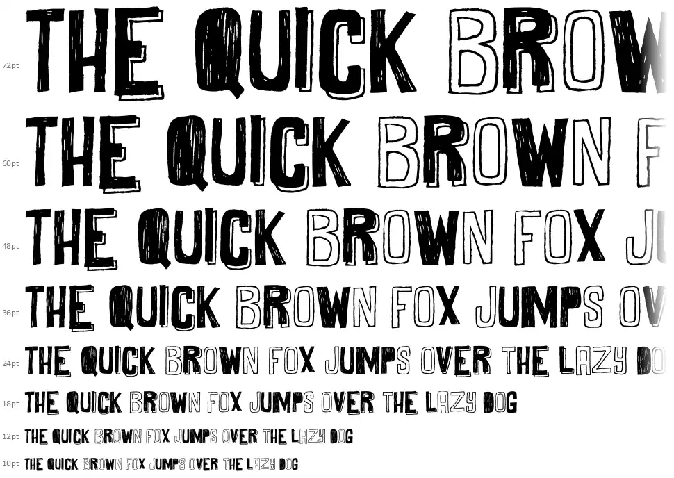 Maybe Maybe Notfont waterfall