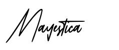 Mayestica フォント