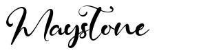 Maystone font