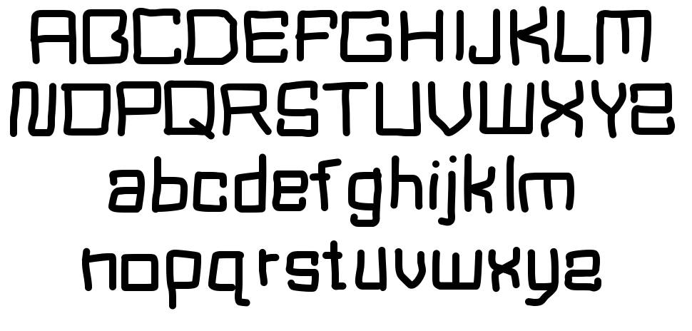 MB Block Type font specimens
