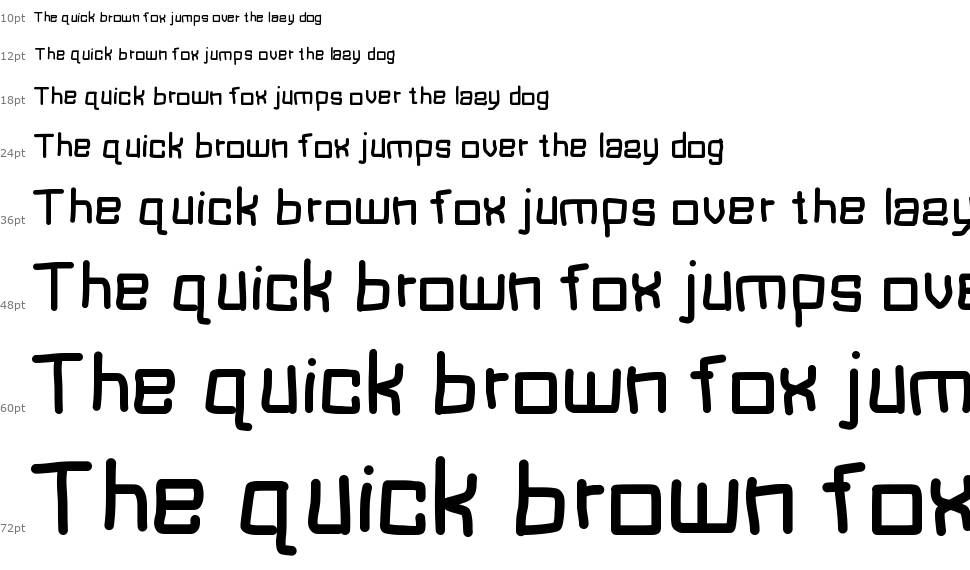 MB Block Type font Şelale