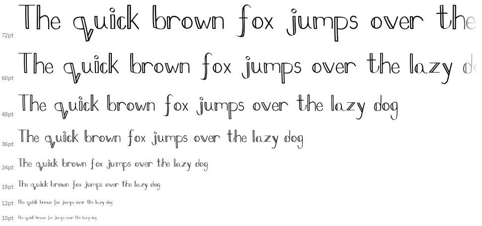 MBB Doublelinefont waterfall