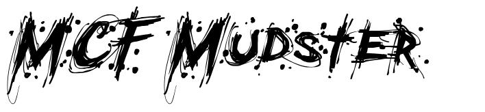 MCF Mudster font