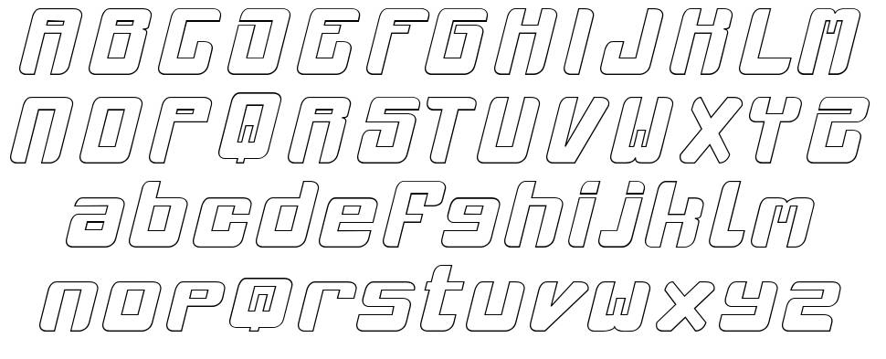 McLovin font specimens