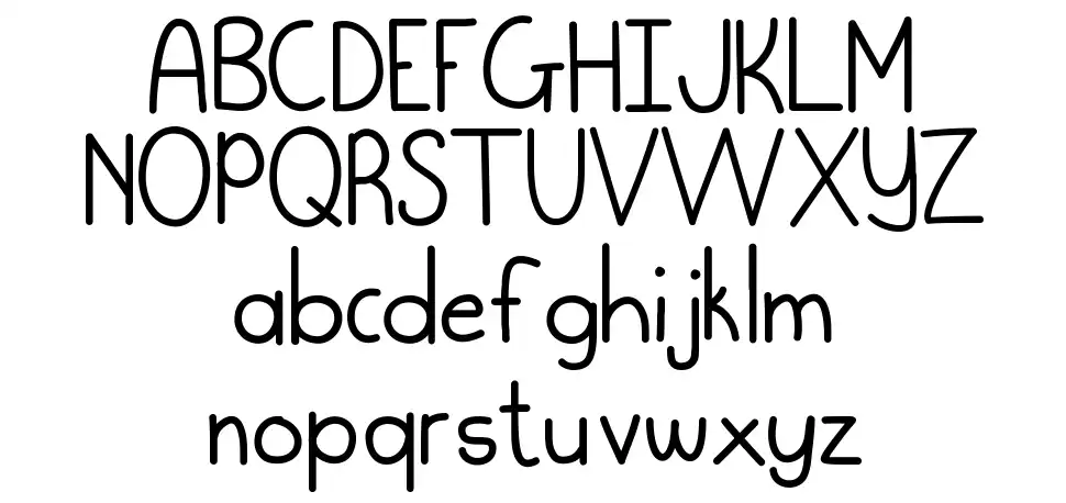 ME Bubble Gumfont specimens