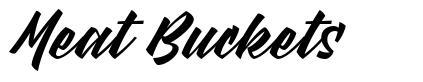 Meat Buckets font