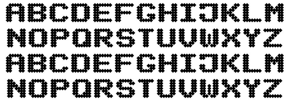 Mecanix font specimens