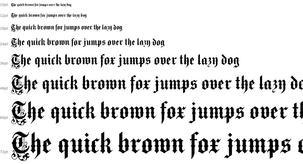 Medici Text шрифт Водопад
