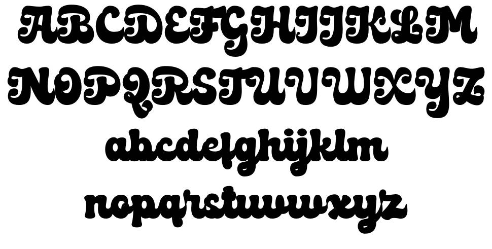 Medyan Script font specimens