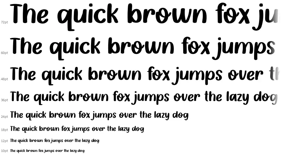 Meet Cute font Waterfall