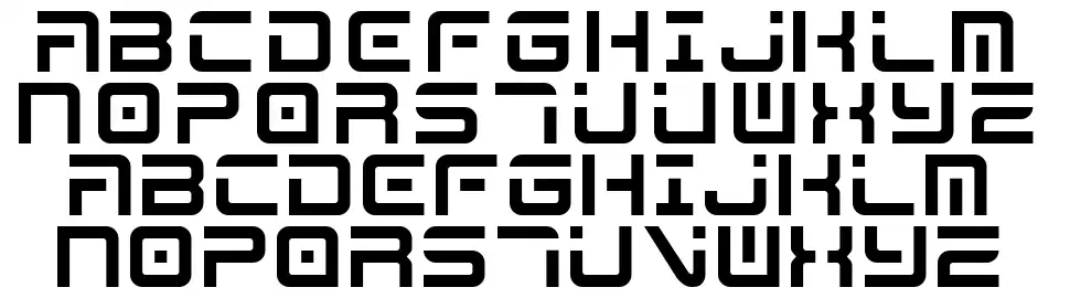 Mega ! font specimens