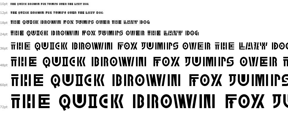 Mega Dose font Şelale