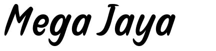 Mega Jaya font