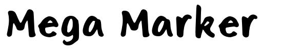 Mega Marker 字形