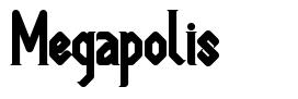 Megapolis шрифт