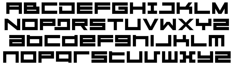 Megaton font