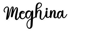 Meghina font
