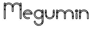 Megumin font