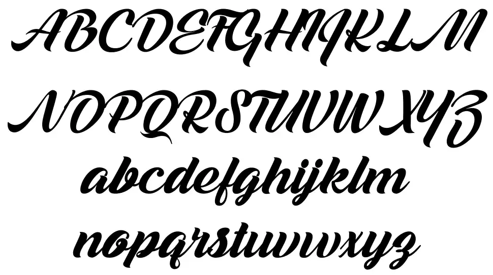 Melani Script font by groenstudio FontRiver