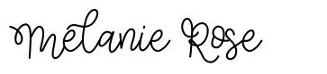 Melanie Rose шрифт