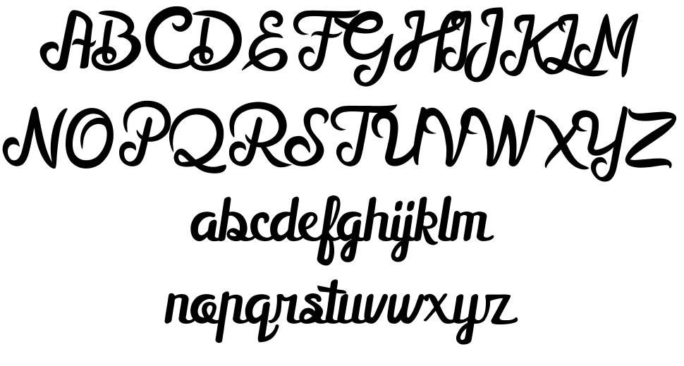 Mellifret 字形 标本