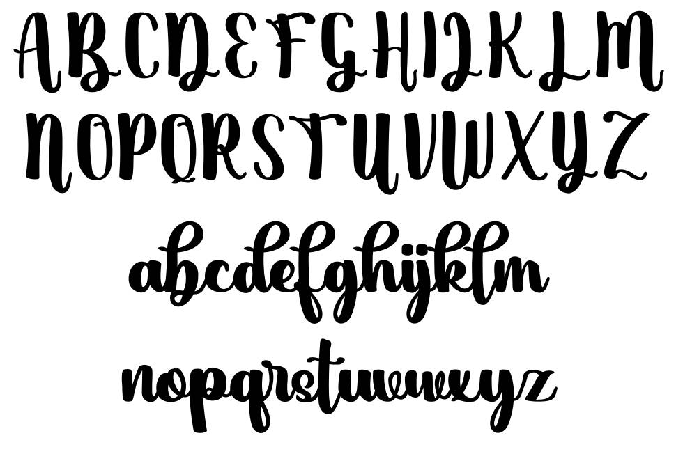 Melly Dream font