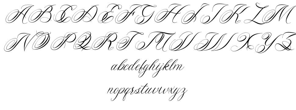 Melody of Love font Örnekler